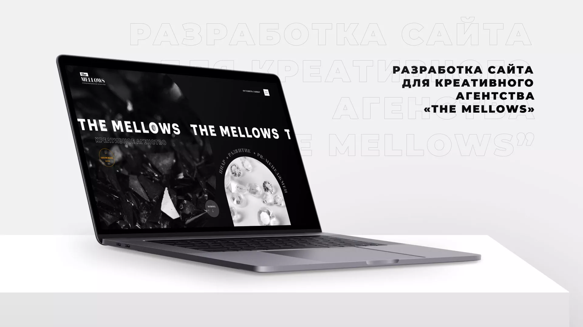 Разработка сайта креативного агентства «The Mellows» в Гуково