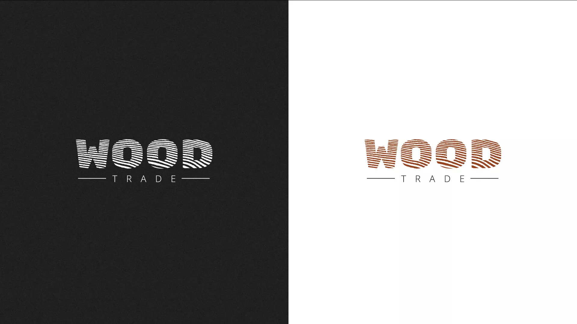 Разработка логотипа для компании «Wood Trade» в Гуково